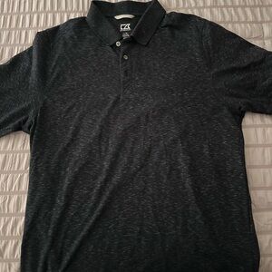 Cutter & Buck Men’s Dark Heathered Charcoal Polo